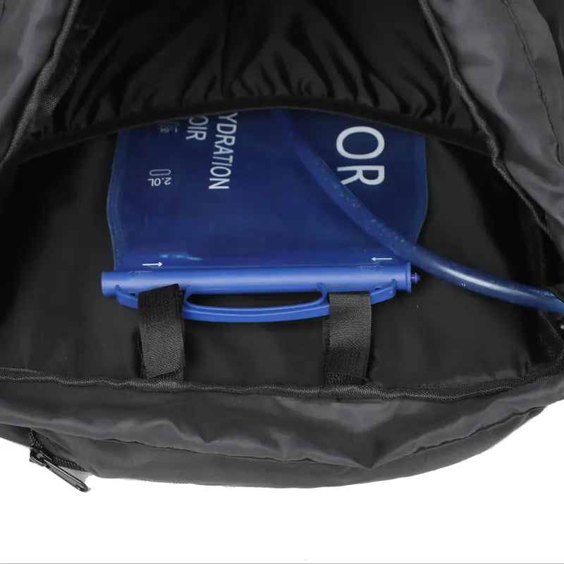 15.85 Gallon Ultralight Hiking Backpack - Durable Nylon Construction, Machine Washable, Breathable Mesh Padding Shoulder Straps, Multi-Compartment Design, Suitable for Camping,