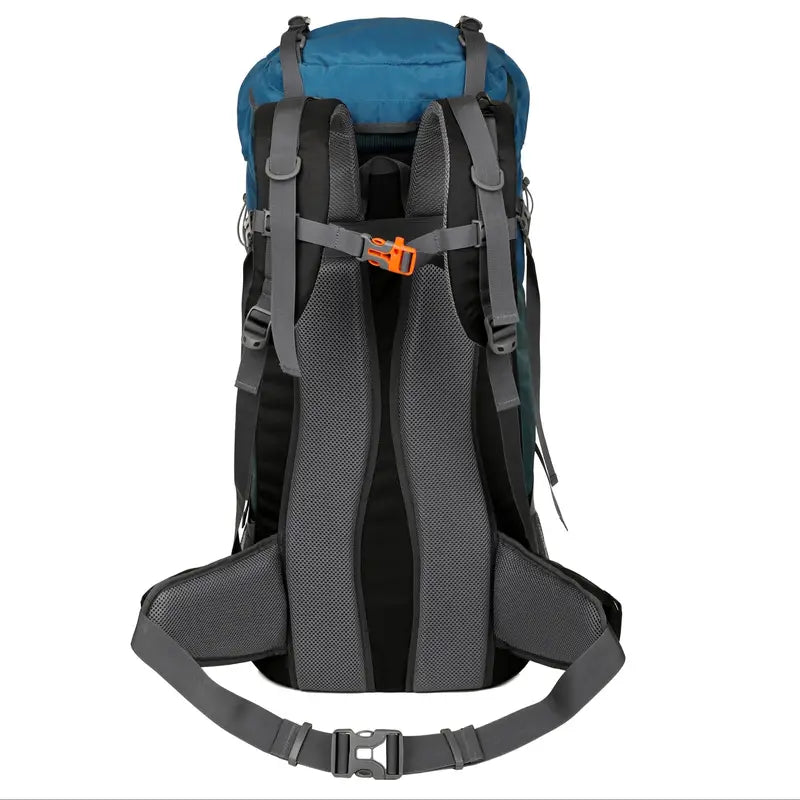 15.85 Gallon Ultralight Hiking Backpack - Durable Nylon Construction, Machine Washable, Breathable Mesh Padding Shoulder Straps, Multi-Compartment Design, Suitable for Camping,