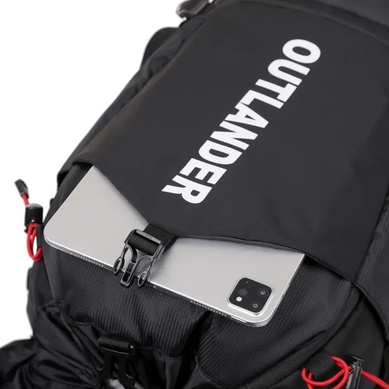 15.85 Gallon Ultralight Hiking Backpack - Durable Nylon Construction, Machine Washable, Breathable Mesh Padding Shoulder Straps, Multi-Compartment Design, Suitable for Camping,